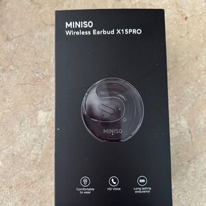 Miniso Wireless Earbud X15PRO in Black
